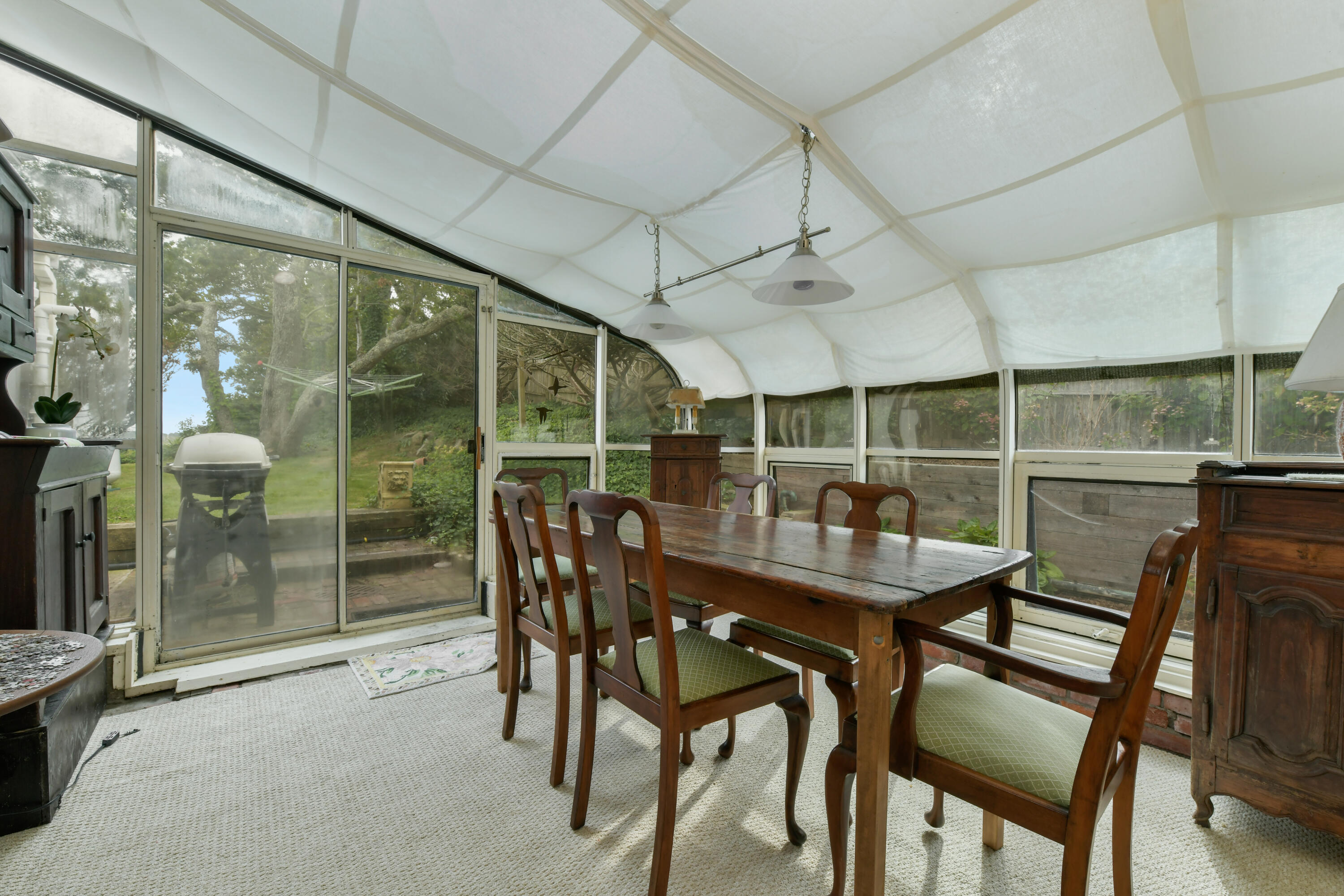 645 South Orleans Road Orleans, MA 02653 - Photo 17 of 57 a dining room with furniture and window