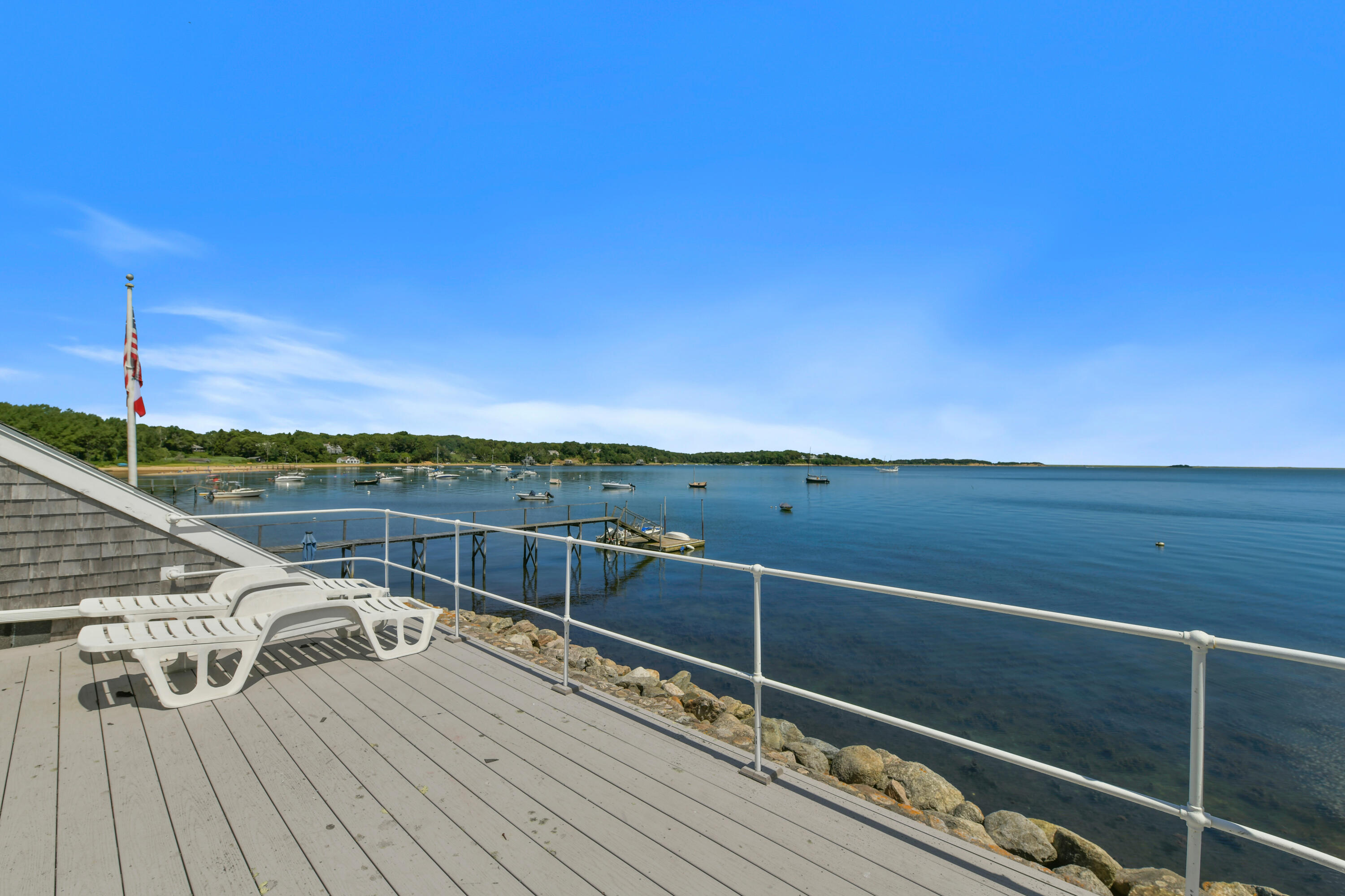 645 South Orleans Road Orleans, MA 02653 - Photo 28 of 57 a view of a balcony with mountain view