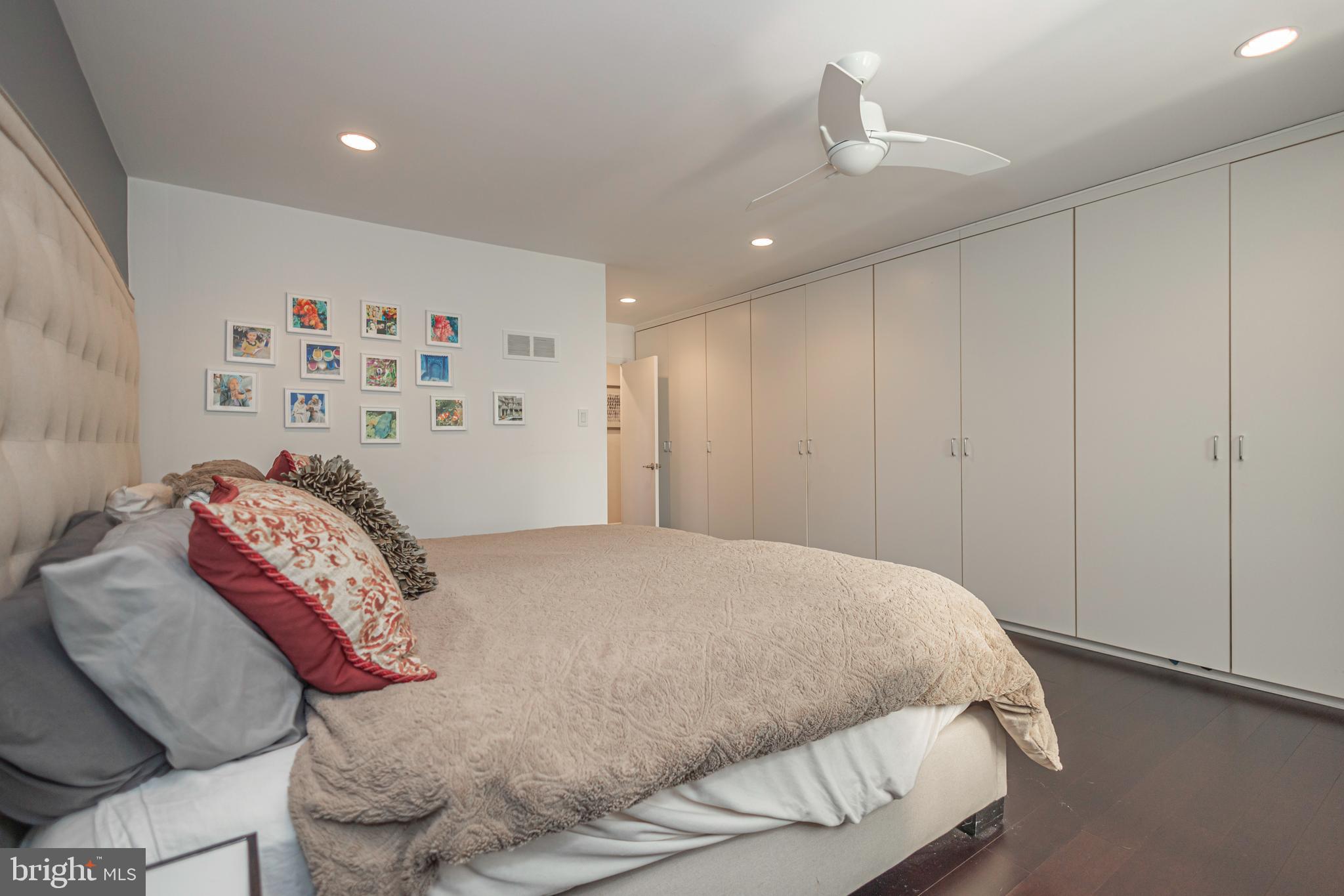 661 Nancy Road Yardley, PA 19067 - Photo 32 of 72 Primary Bedroom w/ Entire Wall of Built-In Closets