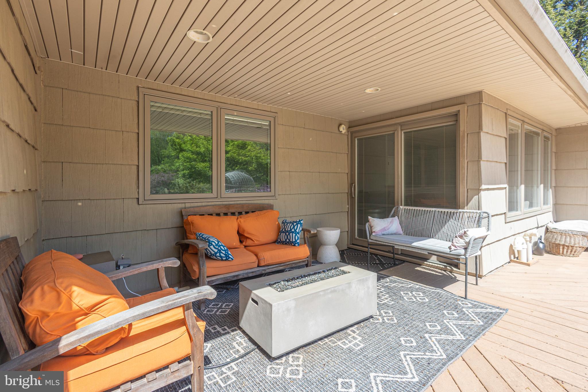 661 Nancy Road Yardley, PA 19067 - Photo 48 of 72 Covered Portion of Deck, Take a Break from the Sun