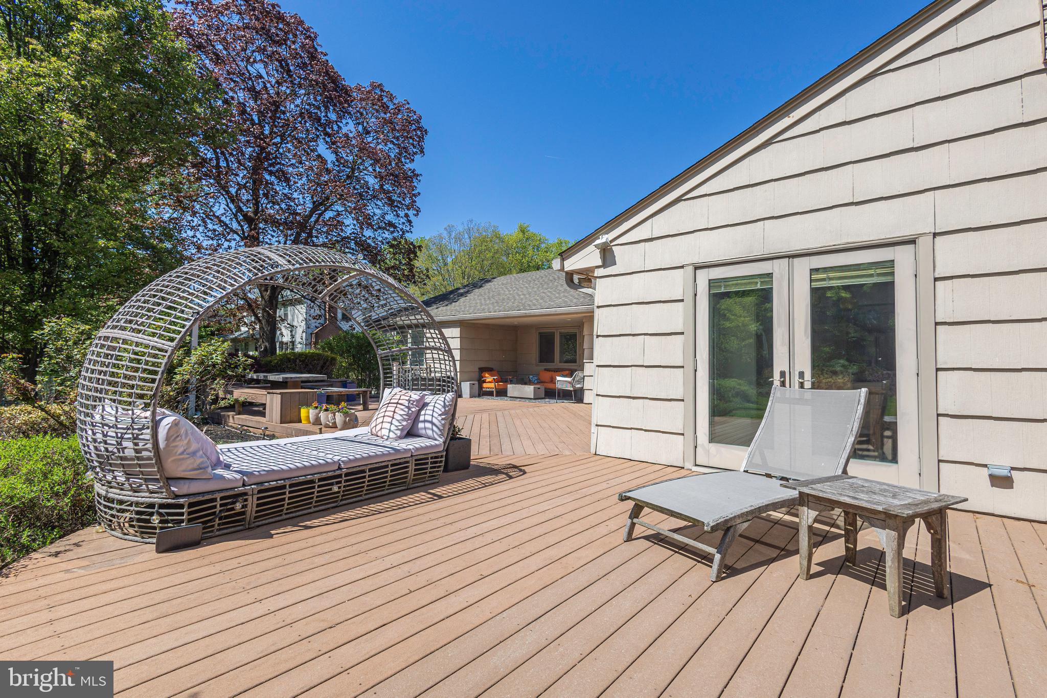 661 Nancy Road Yardley, PA 19067 - Photo 51 of 72 Deck Outside Entrance to In-Law Suite