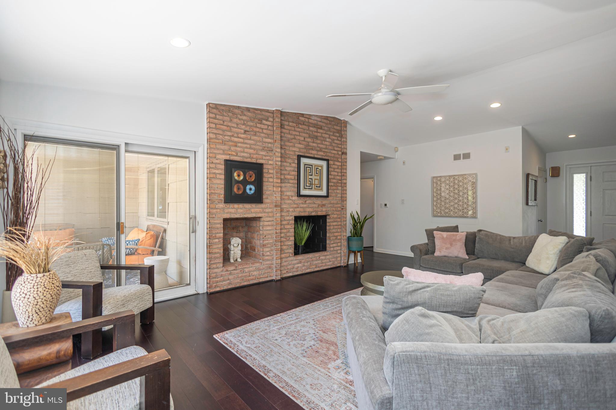 661 Nancy Road Yardley, PA 19067 - Photo 8 of 72 Family Room w/ Beautiful Fireplace