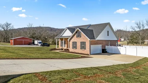 a view of city and mountain