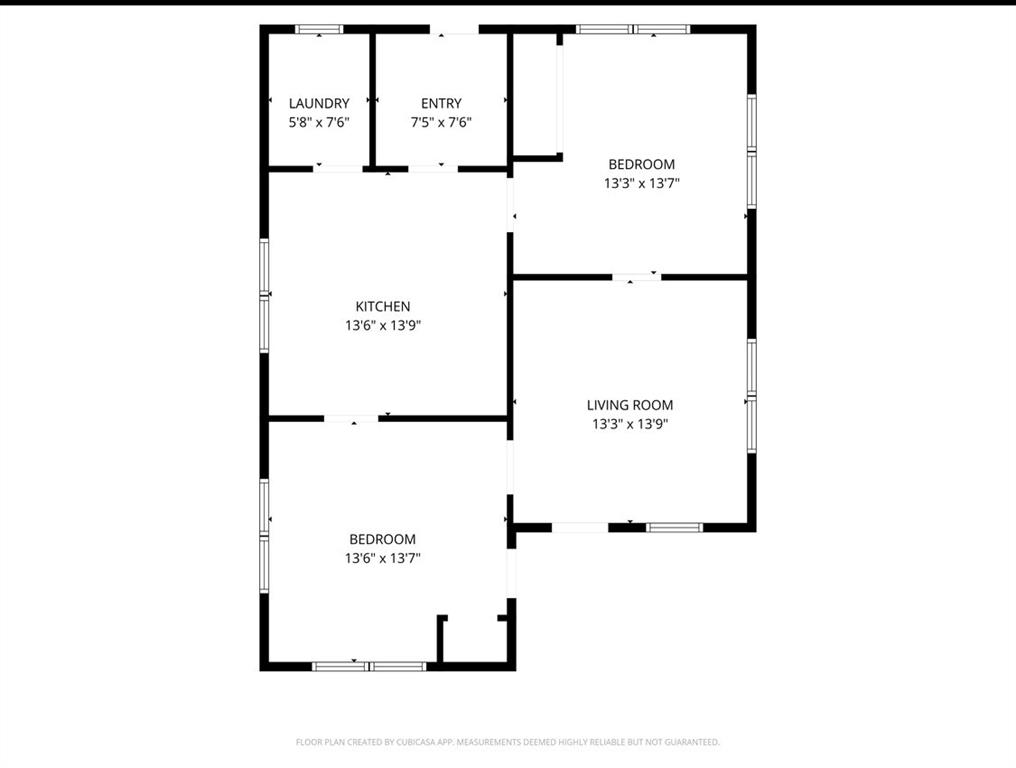 1900 Nesuda Road Ennis, TX 75119 - Photo 17 of 17 Existing as-is House Floorplan