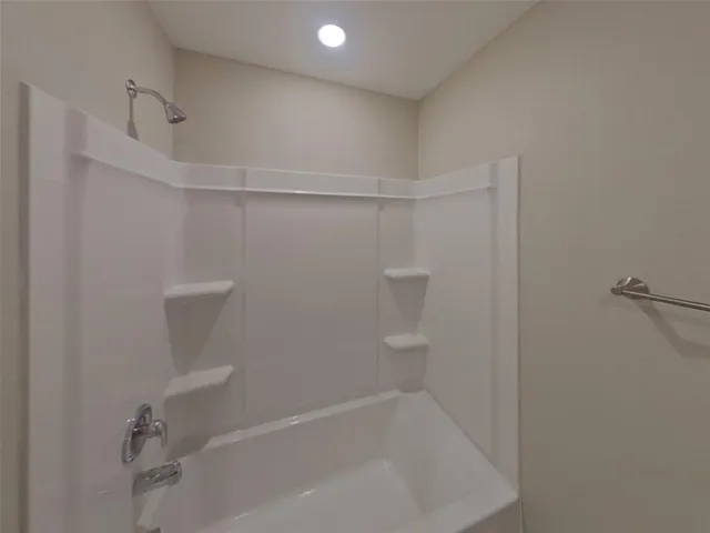 a close up of a bathtub