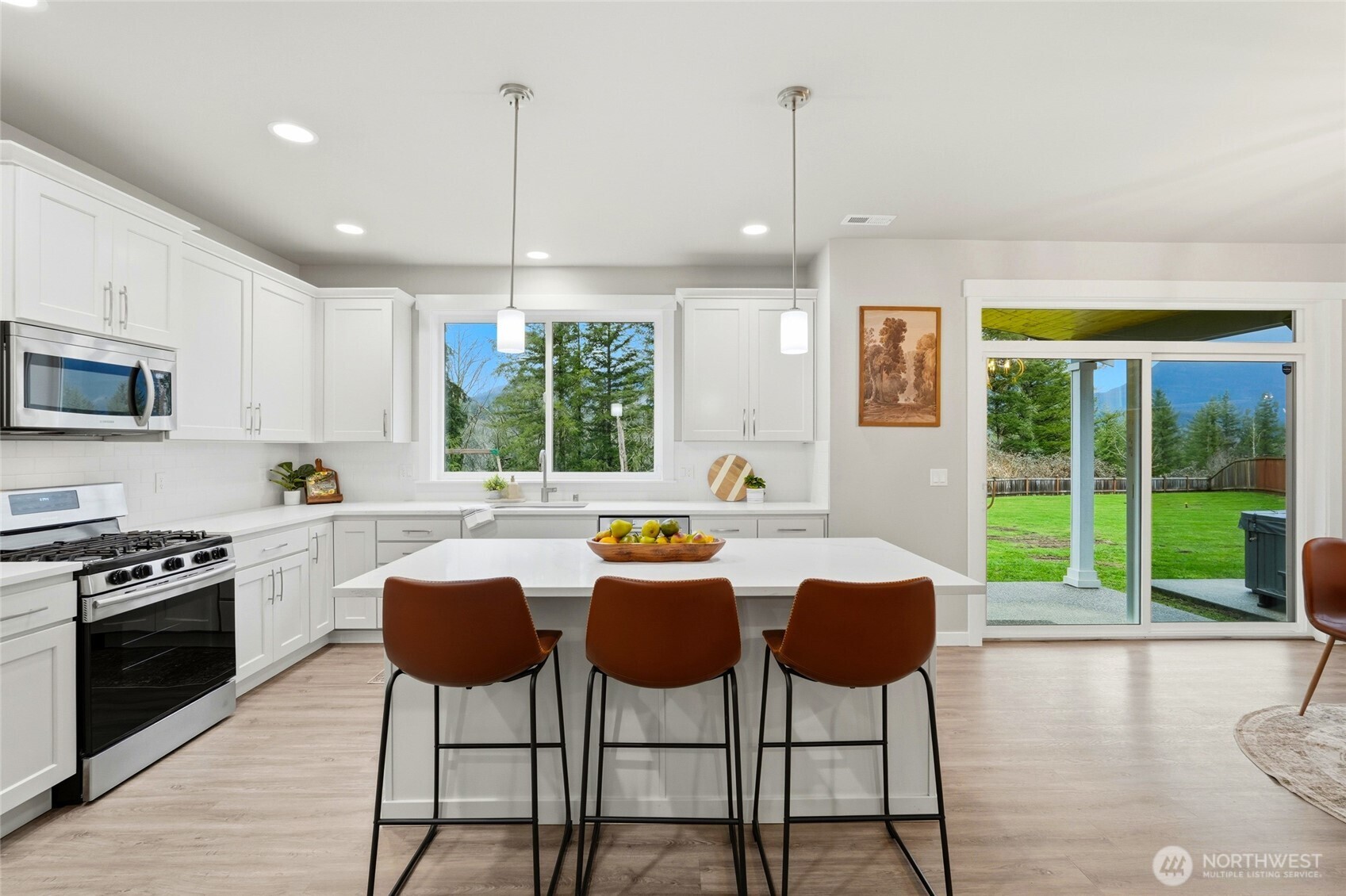 37311 142nd Place Southeast Sultan, WA 98294 - Photo 15 of 35 a kitchen with lots of counter space and windows