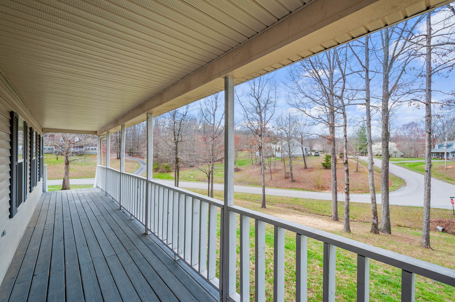 1004 Edwin Road Dickson, TN 37055 - Photo 3 of 36 a view of porch with wooden floor and outdoor seating