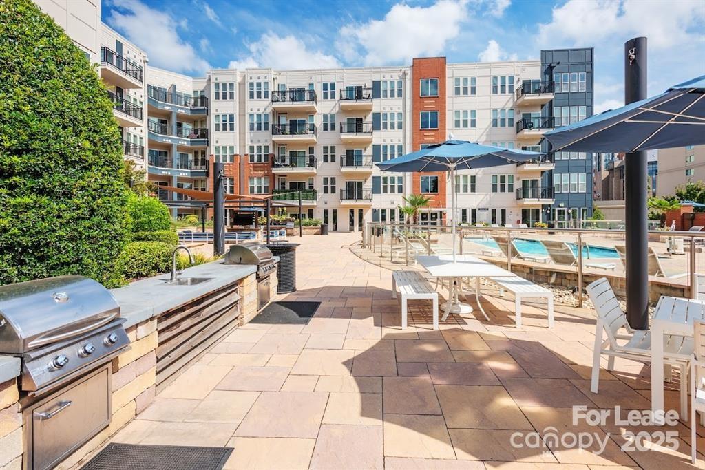 902 West 4th Street, Unit CEDAR Charlotte, NC 28202 - Photo 21 of 24 a view of a building with many windows