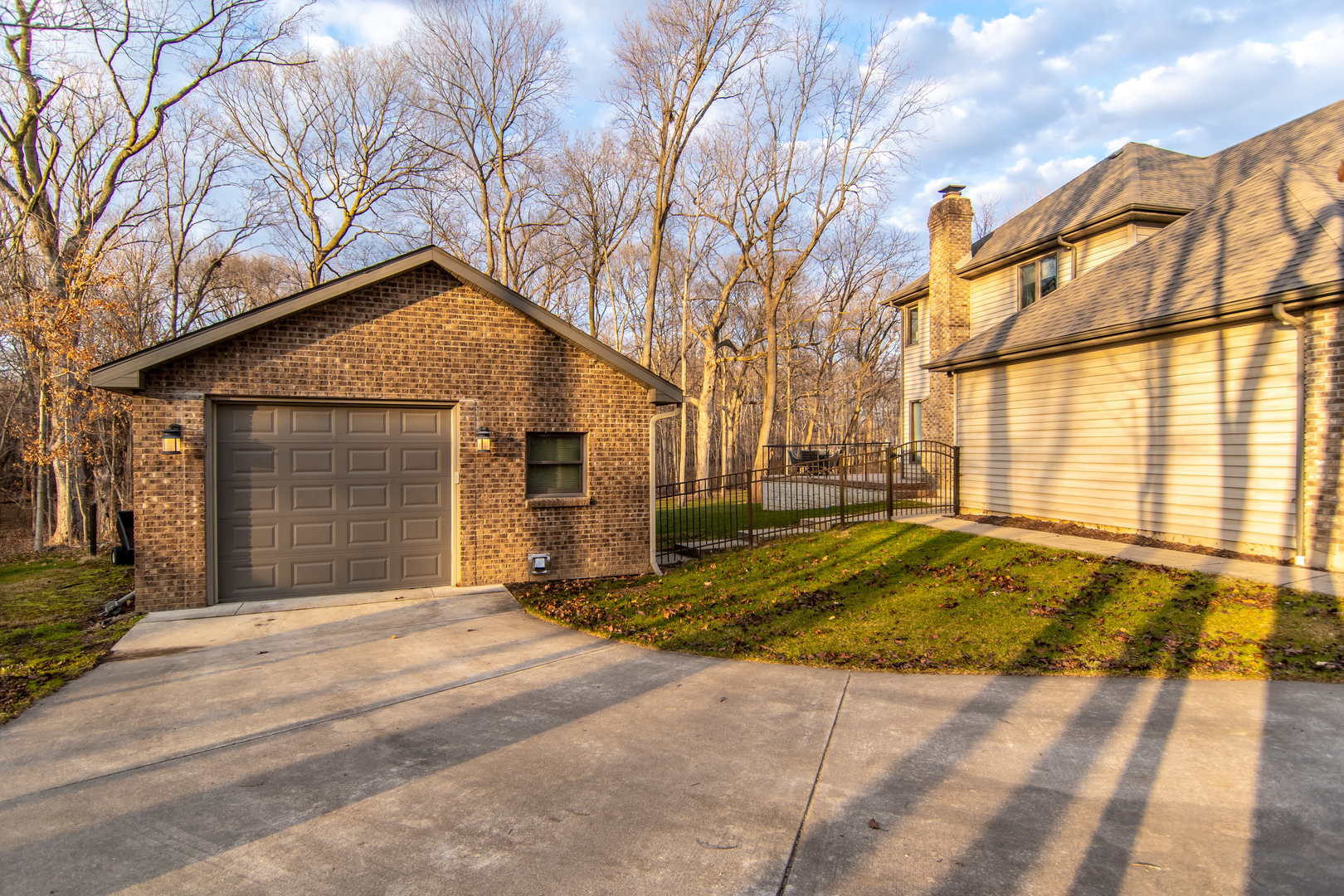 19410 Timber Drive North Elwood, IL 60421 - Photo 26 of 26 a view of a house with snow on the side of the road
