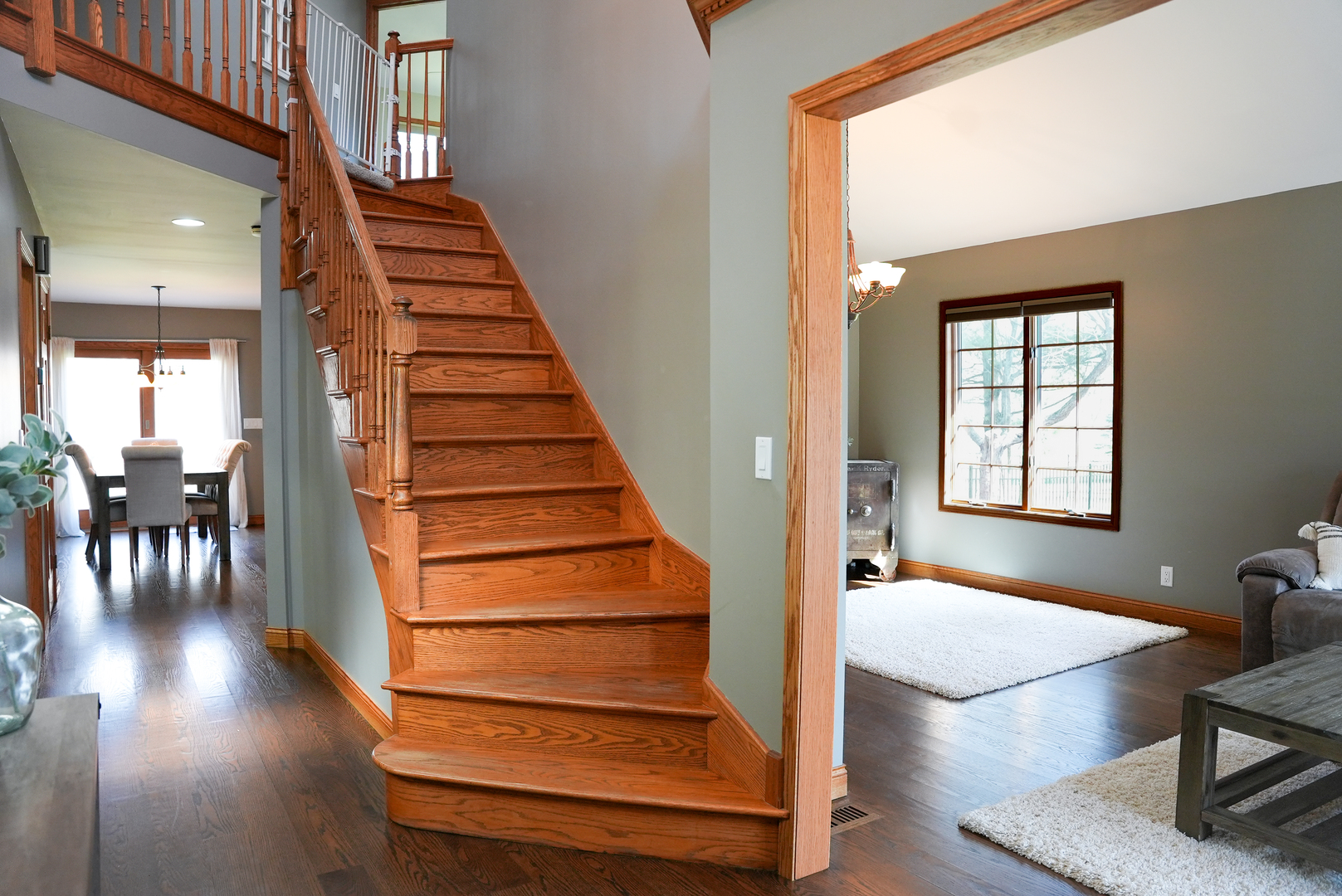 19410 Timber Drive North Elwood, IL 60421 - Photo 7 of 26 a view of entryway and hall with wooden floor