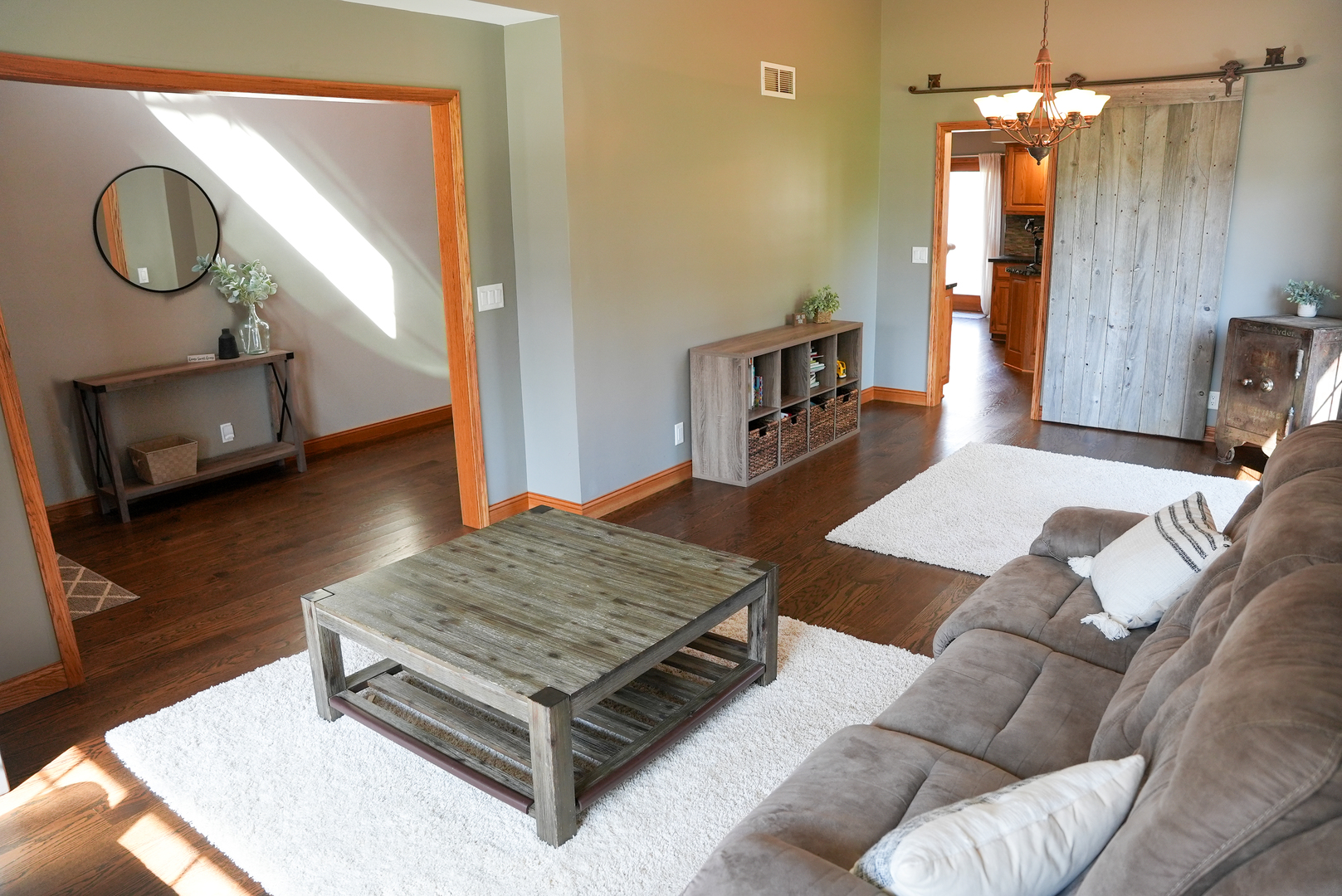 19410 Timber Drive North Elwood, IL 60421 - Photo 8 of 26 a living room with furniture and wooden floor