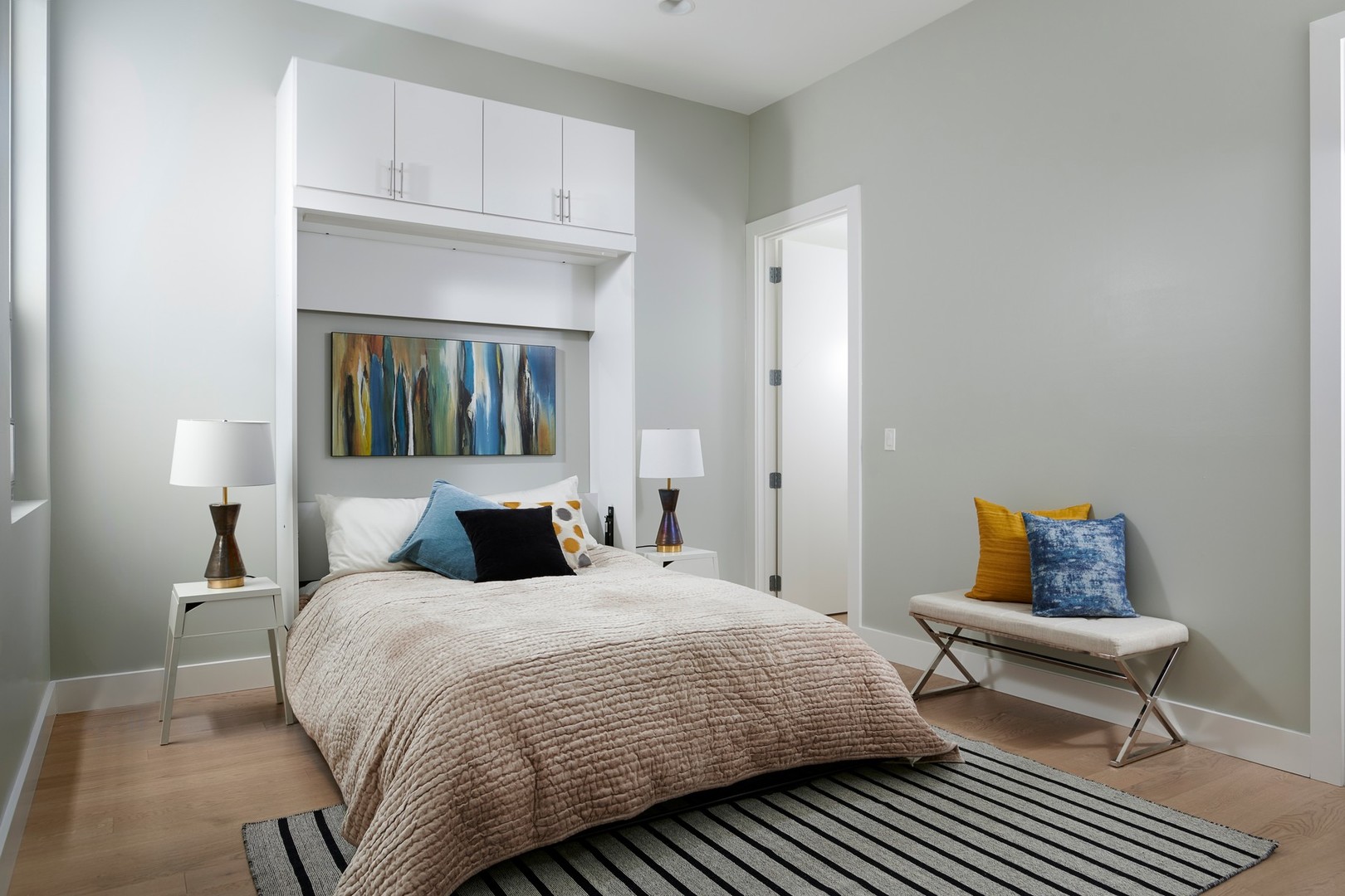 1100 West Adams Street, Unit 2N Chicago, IL 60607 - Photo 15 of 23 a bedroom with a bed and window