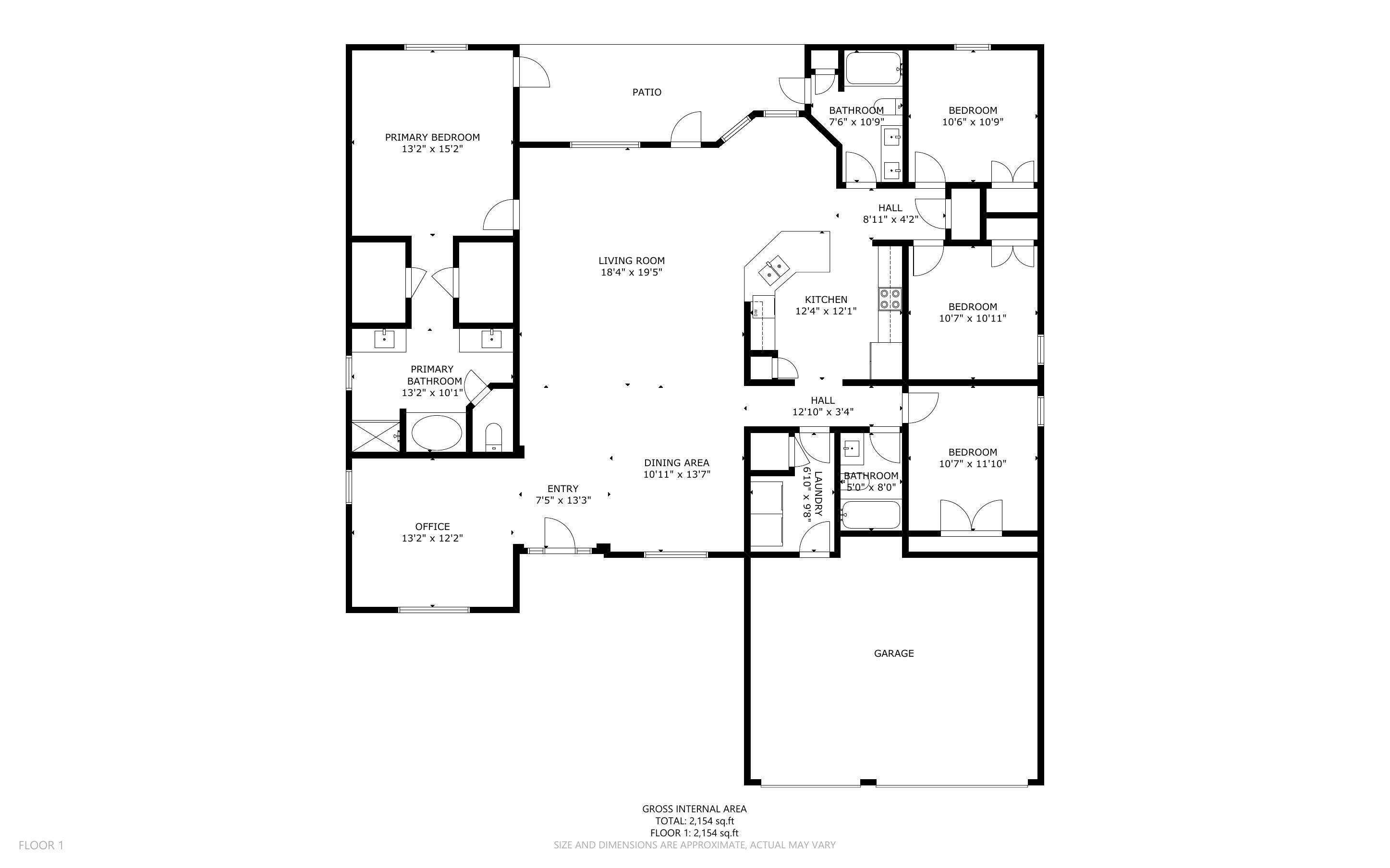 1634 Southwest Malmo Road Port St. Lucie, FL 34953 - Photo 33 of 33 1634 SW Malmo Rd Floorplan