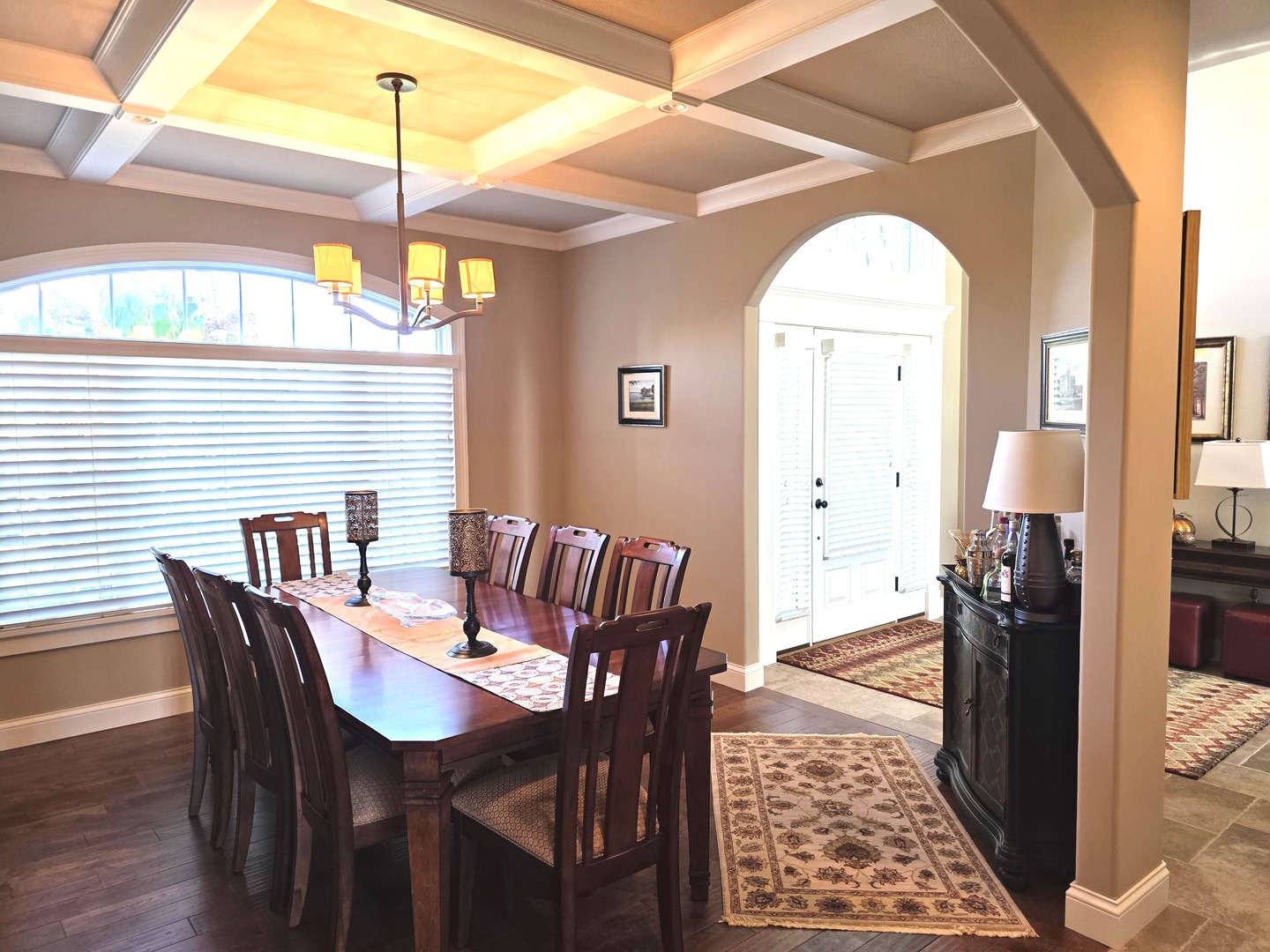 9667 Crossbow Drive Bloomington, IL 61705 - Photo 22 of 54 a view of a dining room with furniture