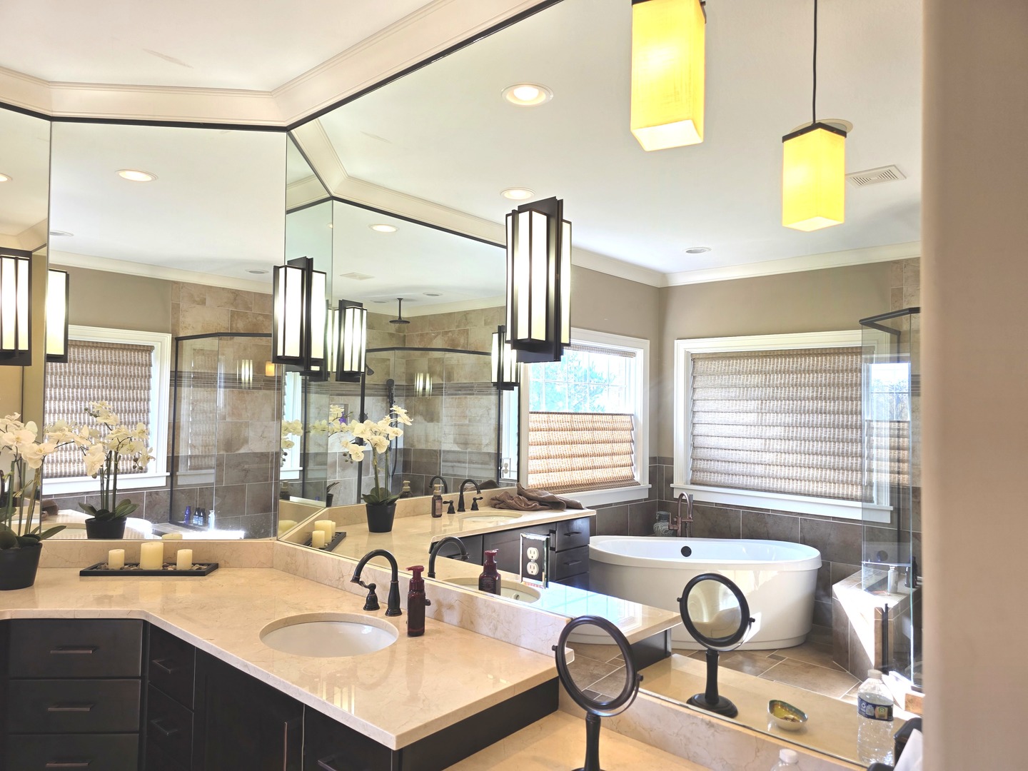 9667 Crossbow Drive Bloomington, IL 61705 - Photo 31 of 54 a bathroom with a sink and a mirror