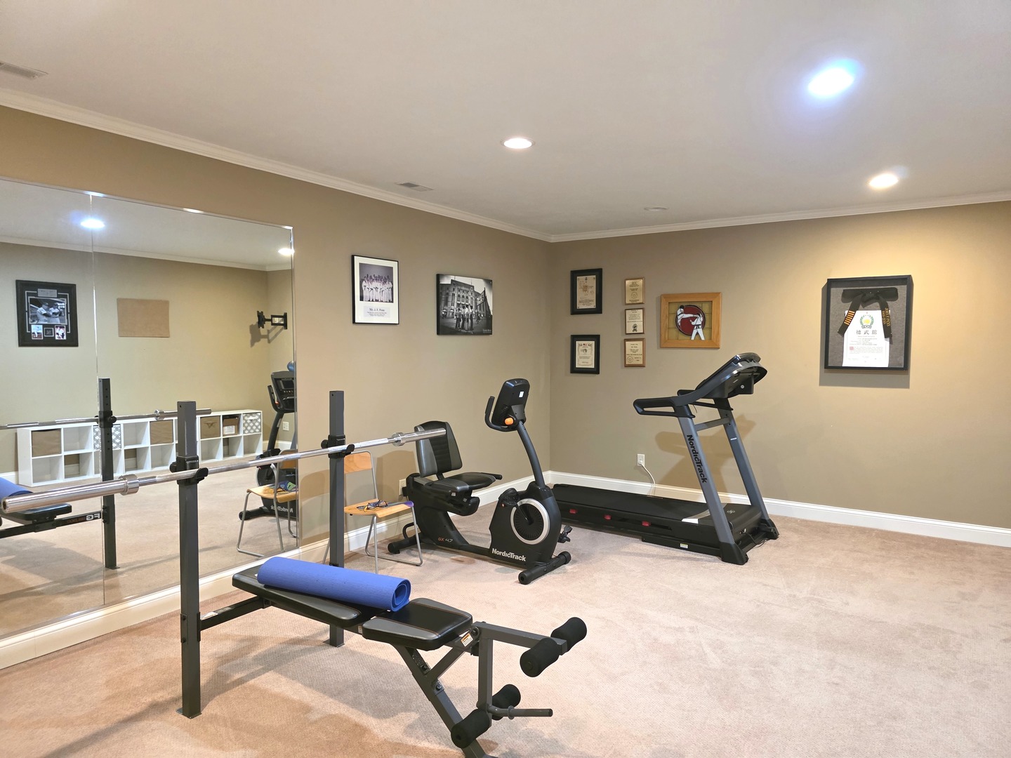 9667 Crossbow Drive Bloomington, IL 61705 - Photo 54 of 54 a view of a room with gym equipment