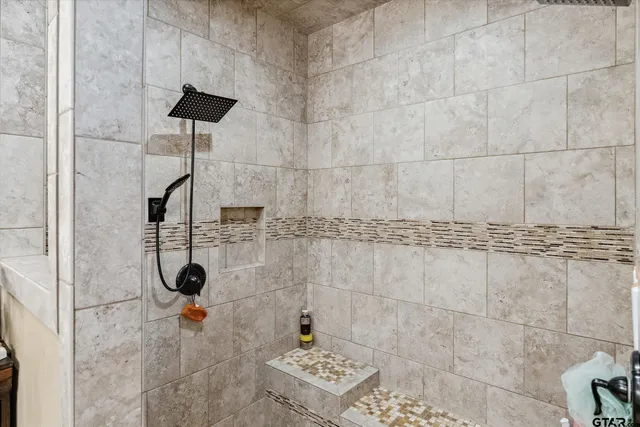 a kitchen with a stove and a microwave