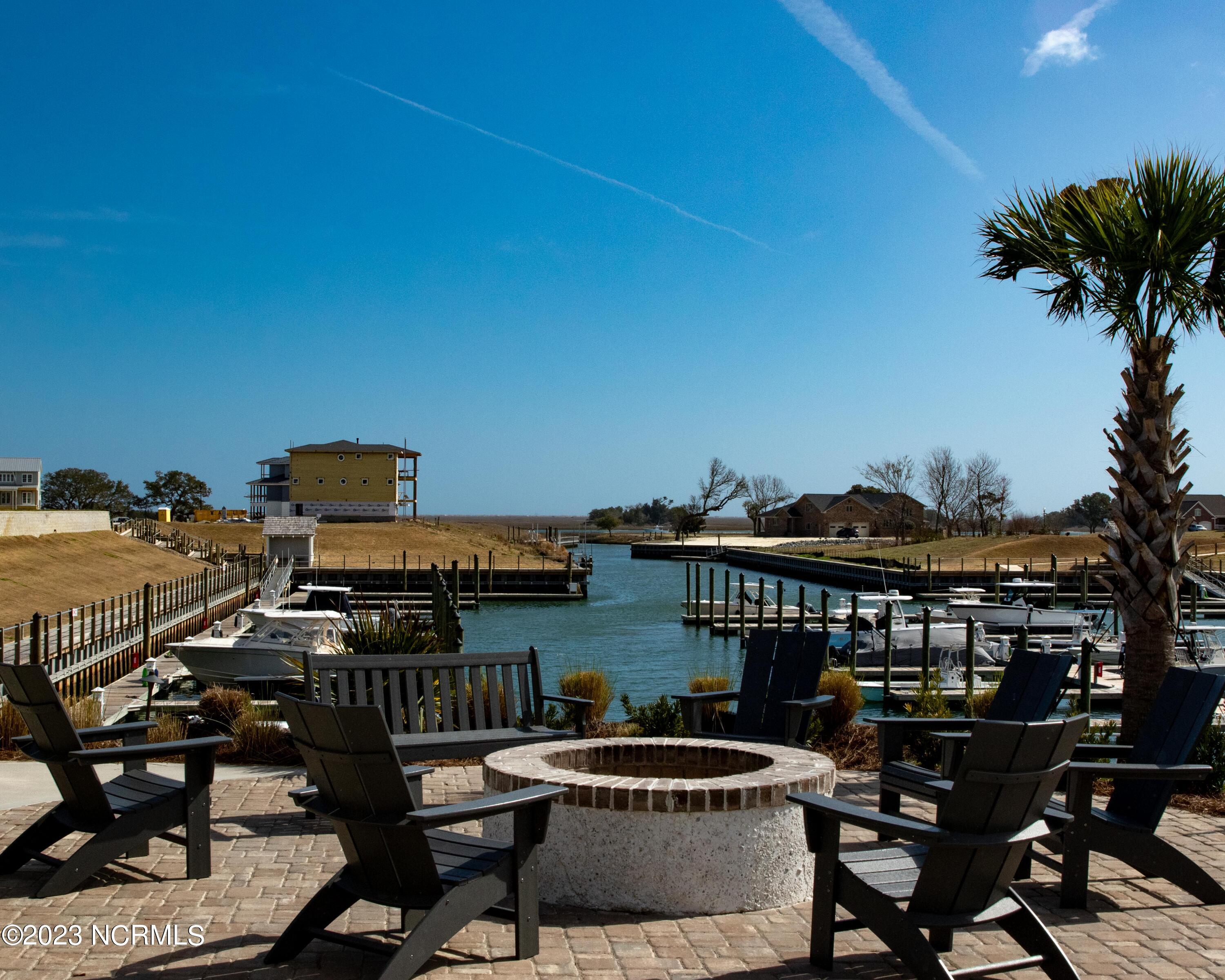 326 Jackline Drive Hampstead, NC 28443 - Photo 6 of 11 Thursday nights you can always find a crowd at the fire pit on the marina
