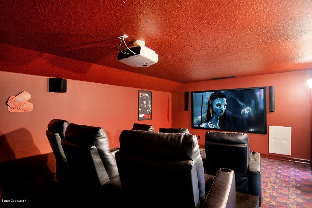 133 Windemere Place Melbourne Beach, FL 32951 - Photo 10 of 32 Home Theater