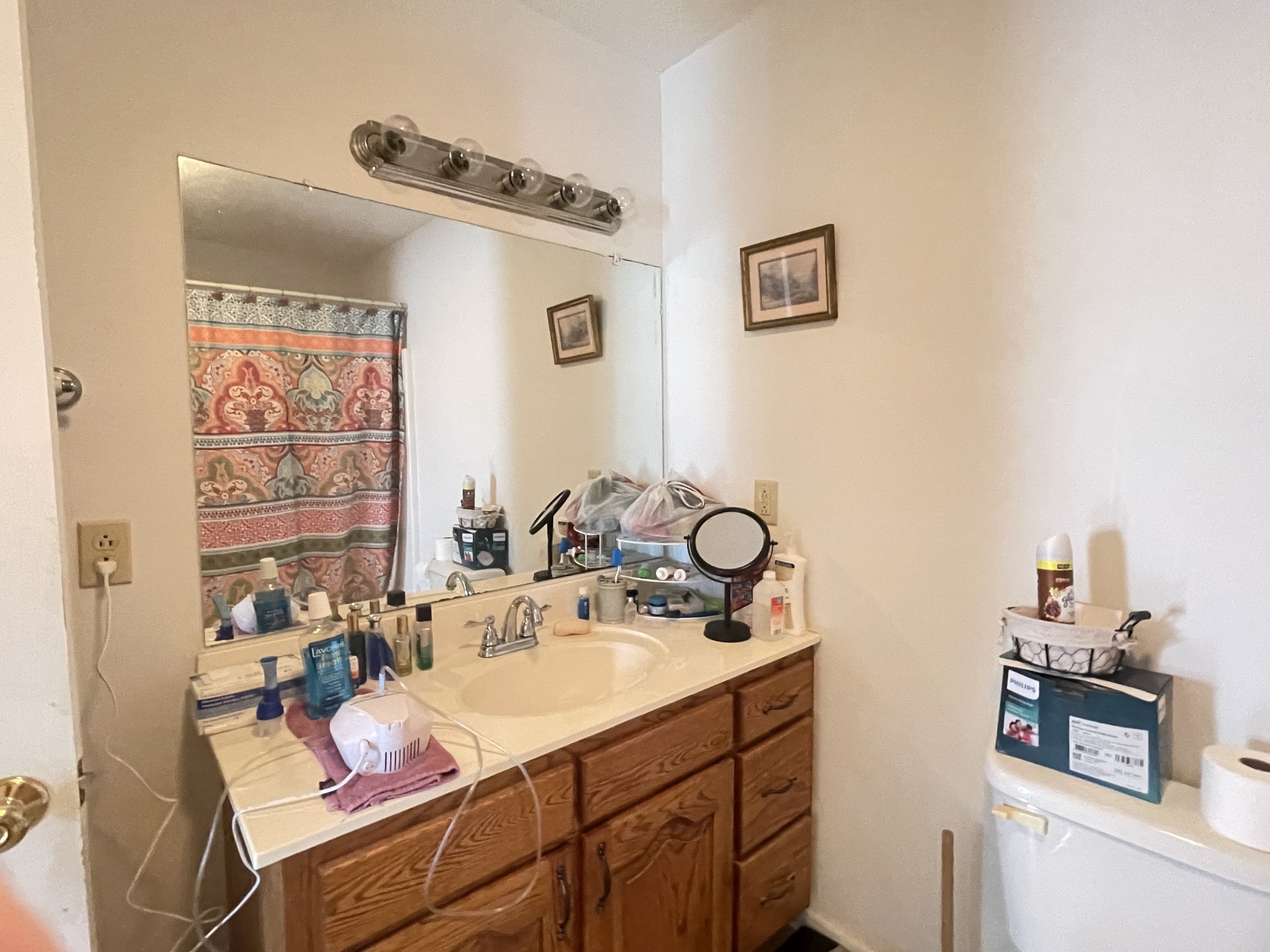 487 North Scenic Road Monteagle, TN 37356 - Photo 15 of 31 a bathroom with a sink vanity and a mirror