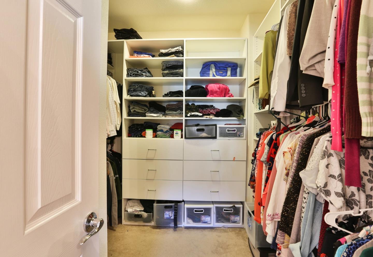 1105 Luz Del Sol Tr Loop Milpitas, CA 95035 - Photo 17 of 34 a view of walk in closet with clothes and shoes
