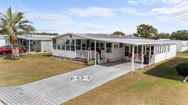 a view of a house with roof deck