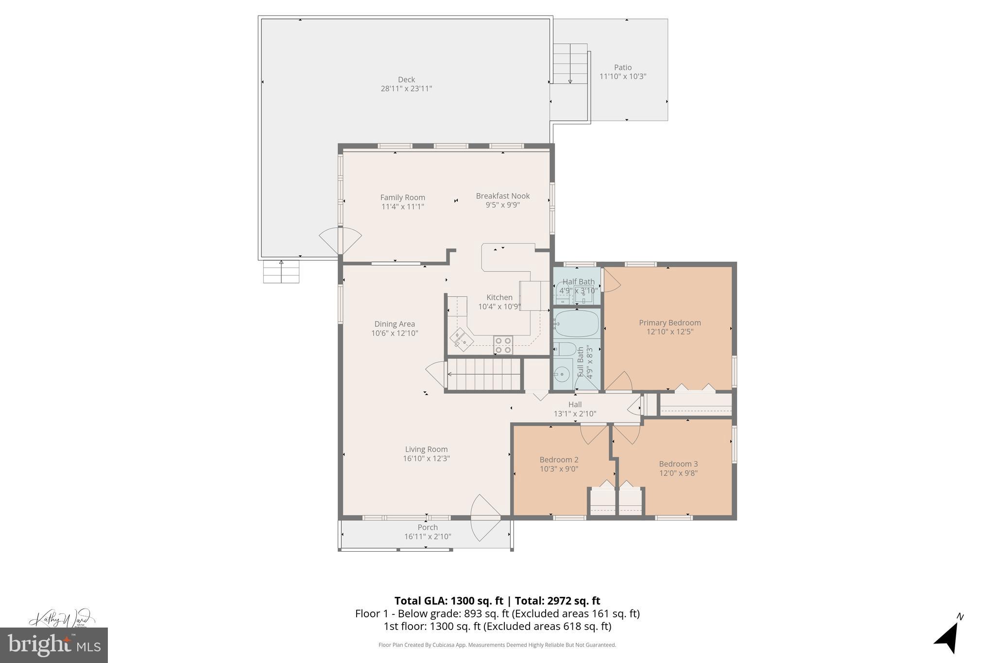 1544 Manor View Road Davidsonville, MD 21035 - Photo 32 of 34 Floor Plan: Main Level