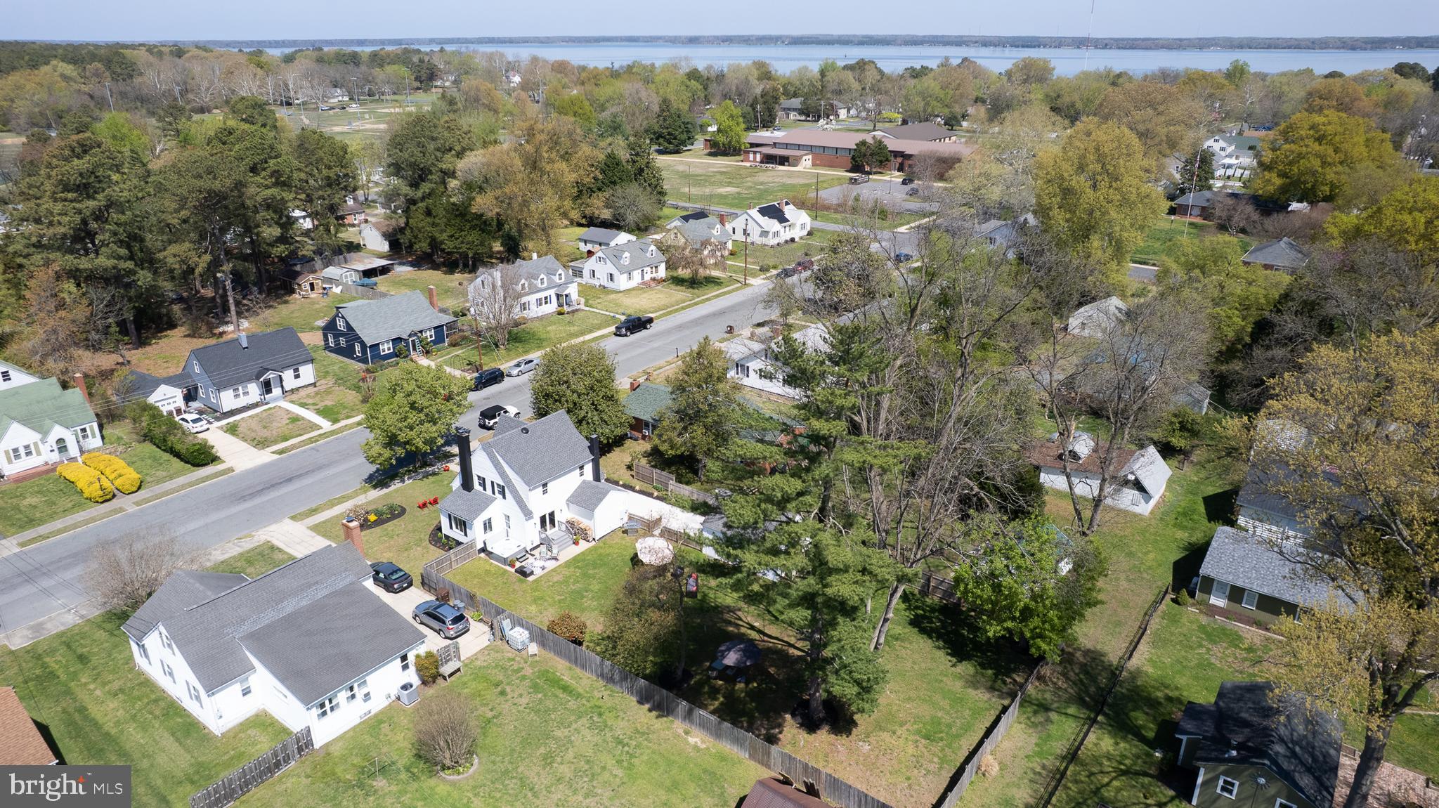 310 Talbot Avenue Cambridge, MD 21613 - Photo 3 of 72 an aerial view of a house with a yard