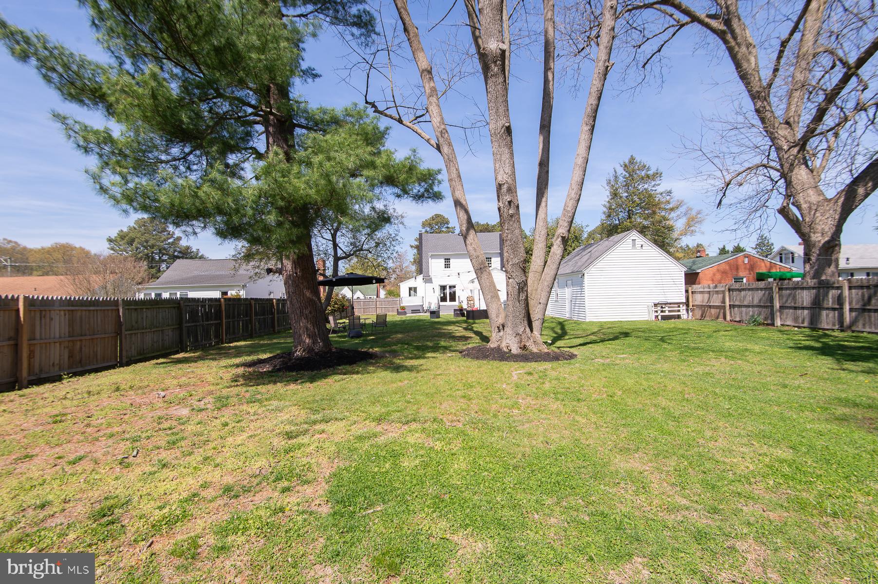 310 Talbot Avenue Cambridge, MD 21613 - Photo 49 of 68 a view of backyard of house with green space