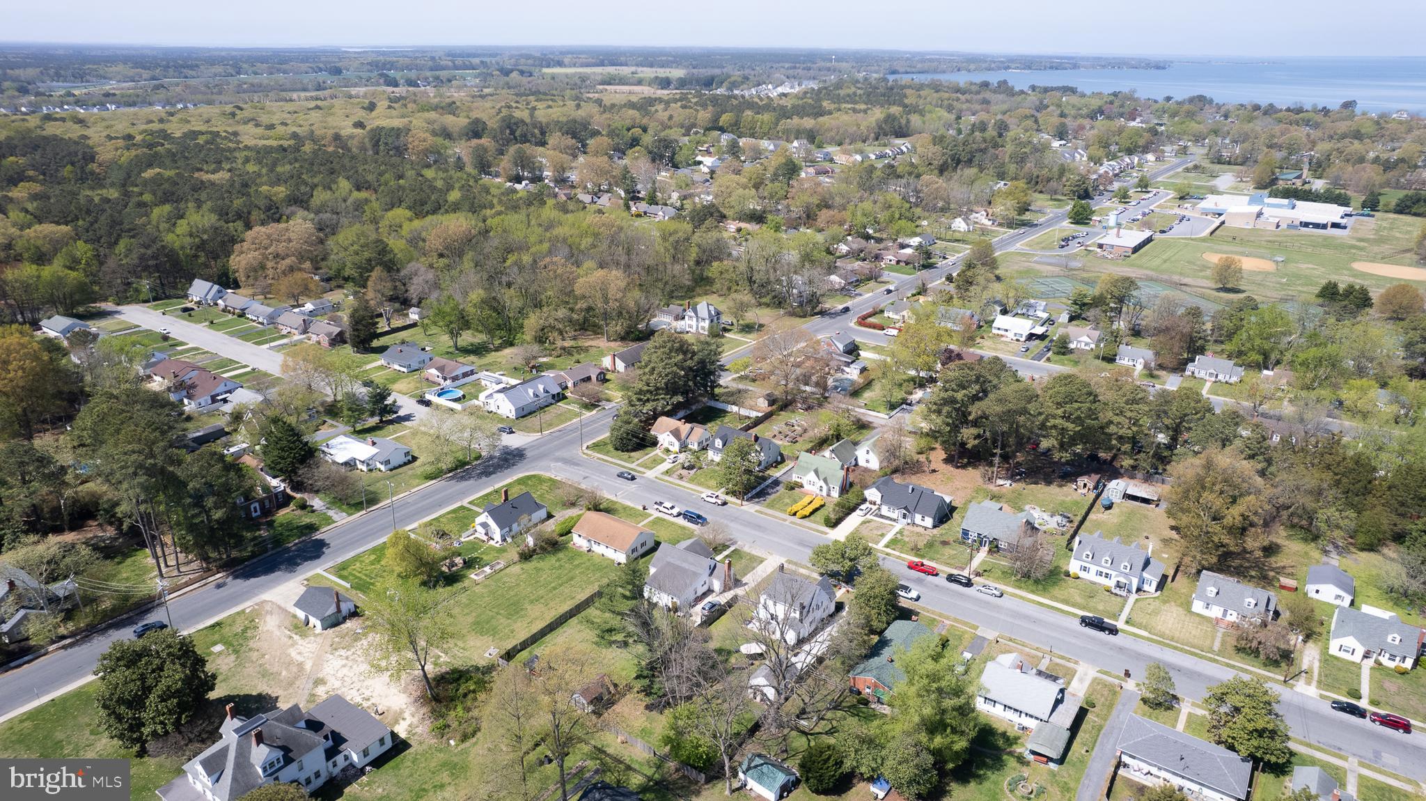310 Talbot Avenue Cambridge, MD 21613 - Photo 68 of 72 an aerial view of residential houses with outdoor space