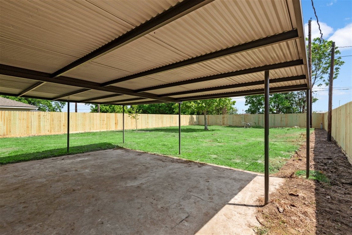 20618 Nannette Lane Spring, TX 77388 - Photo 22 of 32 a view of a backyard with wooden fence