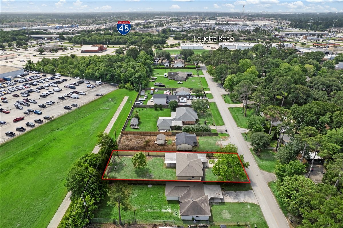 20618 Nannette Lane Spring, TX 77388 - Photo 27 of 32 an aerial view of multiple houses