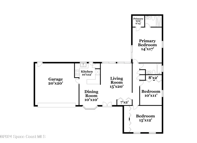 $1,850 | 1035 Country Club Boulevard, Titusville, FL 32780