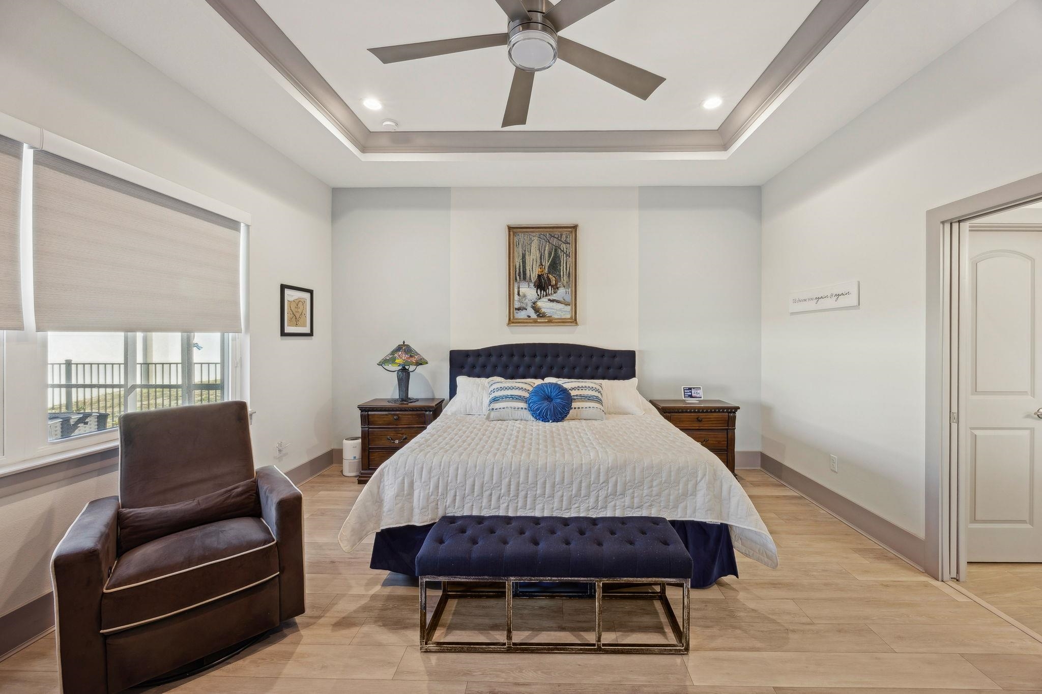 18 Rio Vista Drive Palm Coast, FL 32137 - Photo 38 of 73 a bedroom with a bed a couch and a window