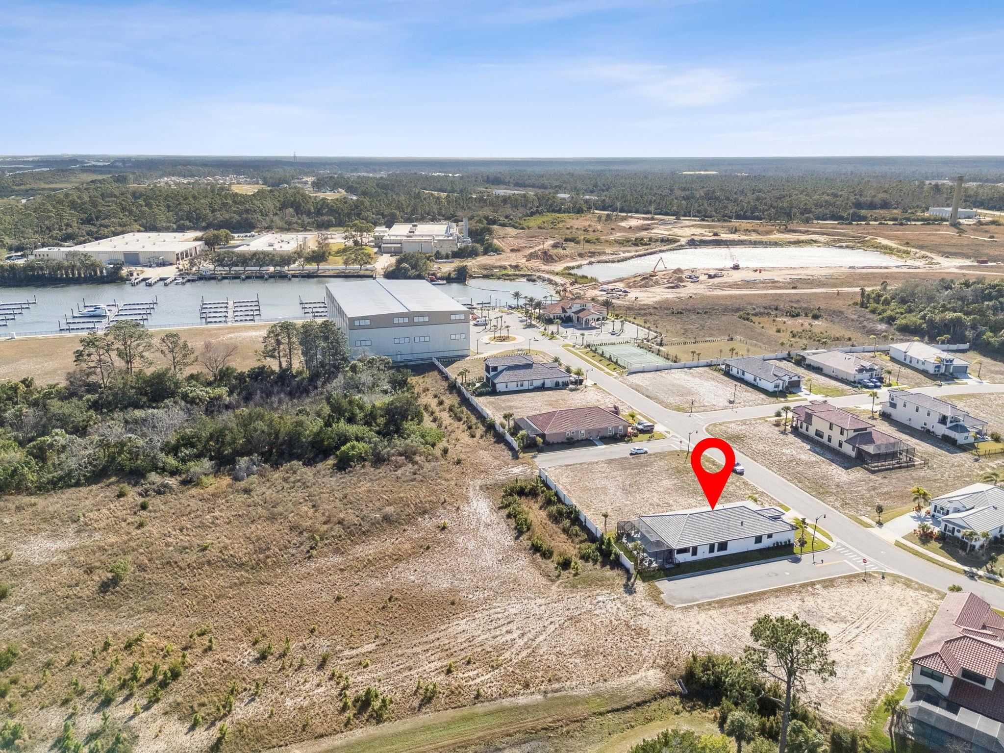 18 Rio Vista Drive Palm Coast, FL 32137 - Photo 53 of 73 Bird's eye view of a large body of water