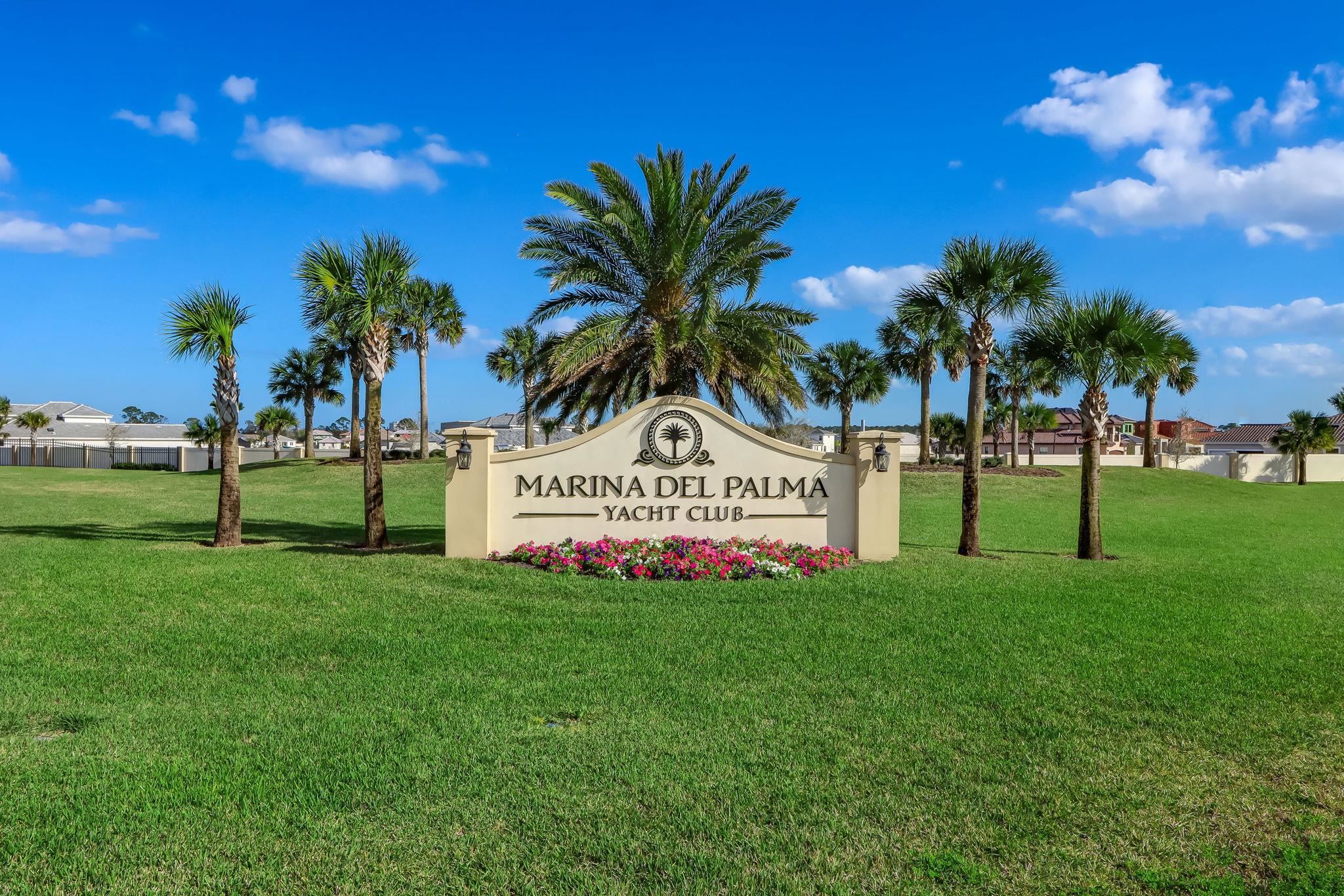 18 Rio Vista Drive Palm Coast, FL 32137 - Photo 54 of 73 Community sign featuring a lawn