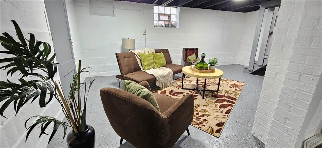 2344 Saranac Avenue Pittsburgh, PA 15216 - Photo 38 of 48 a living room with furniture and a rug