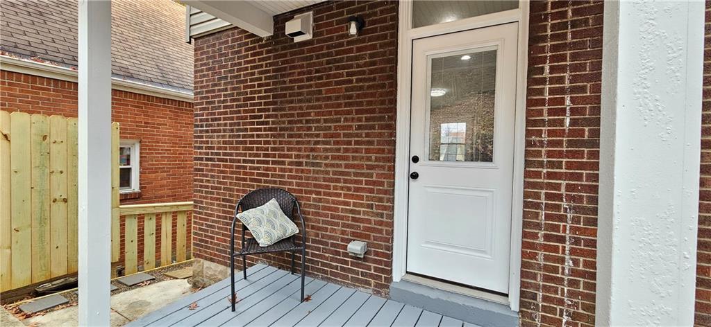 2344 Saranac Avenue Pittsburgh, PA 15216 - Photo 41 of 48 a view of wooden balcony and chairs
