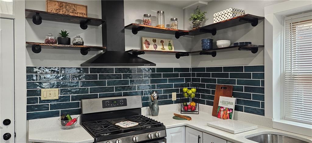 2344 Saranac Avenue Pittsburgh, PA 15216 - Photo 8 of 48 a kitchen with a cabinets and window