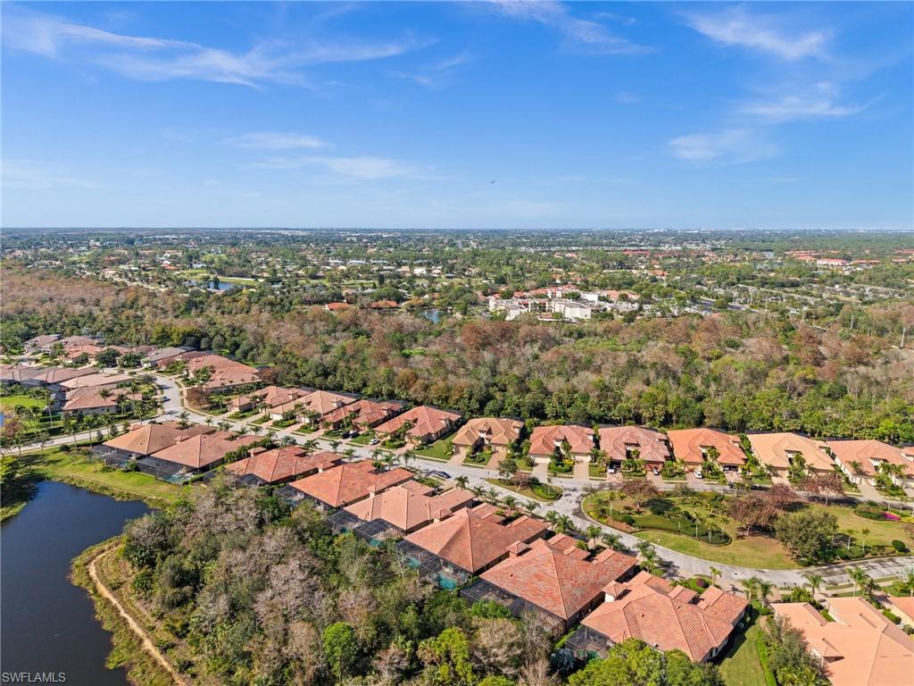 6608 Roma Way Naples, FL 34113 - Photo 38 of 50 Bird's eye view featuring a water view