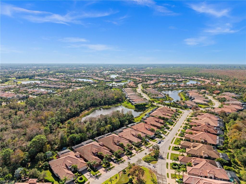 6608 Roma Way Naples, FL 34113 - Photo 39 of 50 Birds eye view of property featuring a water view