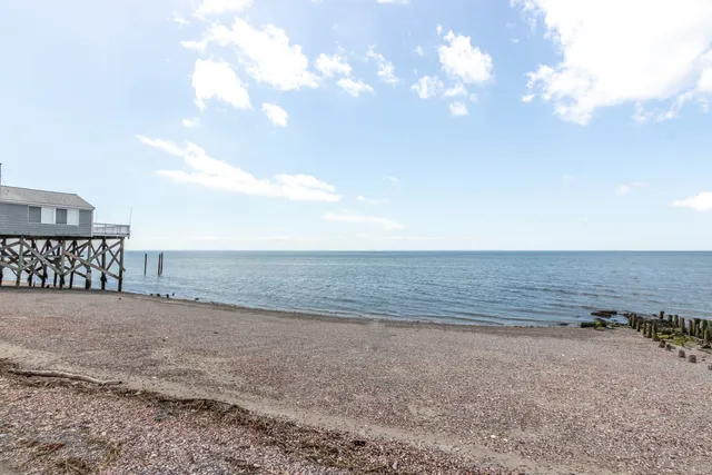 a view of ocean view with beach