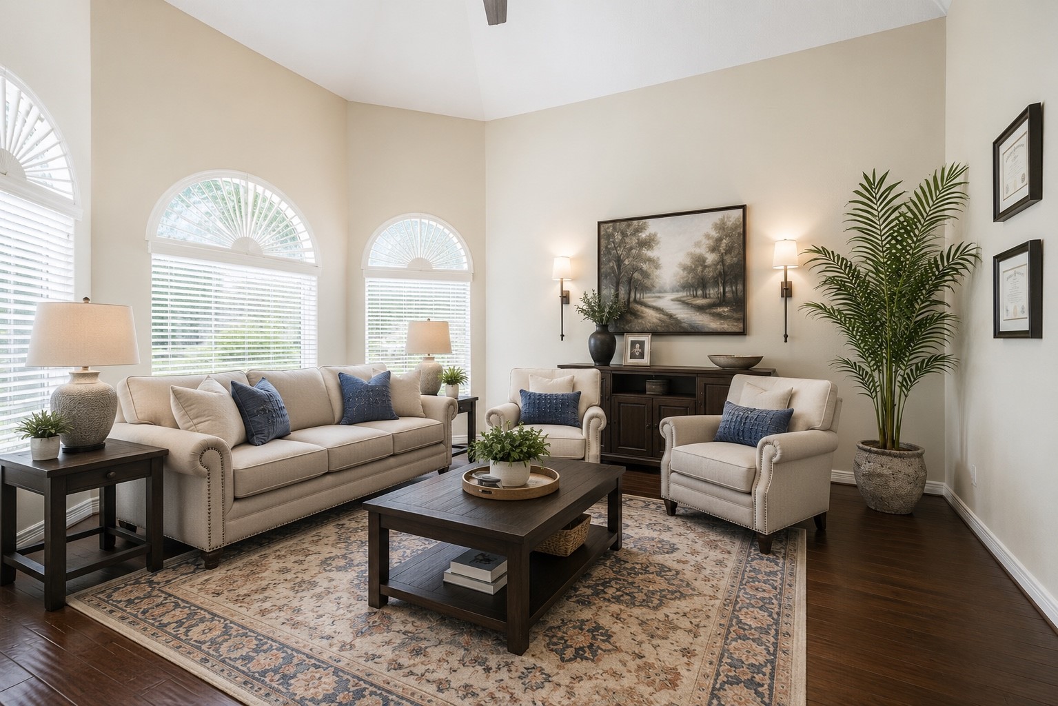 9722 Blue Cruls Way Spring, TX 77379 - Photo 4 of 46 Living room or study located near foyer.