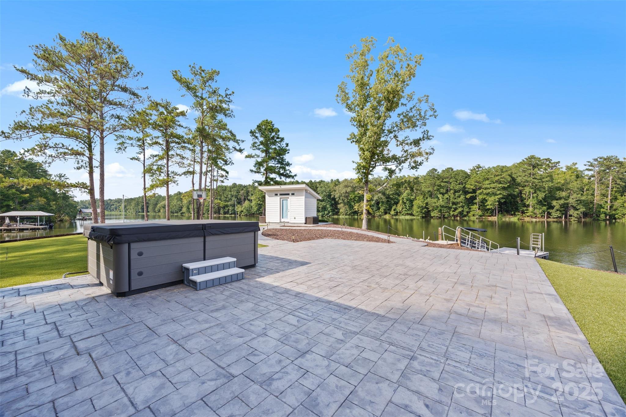 1075 Retreat Way Ridgeway, SC 29130 - Photo 42 of 48 a view of a terrace with a lake view