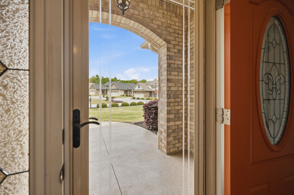 214 Friend Street Anderson, SC 29621 - Photo 19 of 40 The front entry of this home offers a clear view of the charming neighborhood.