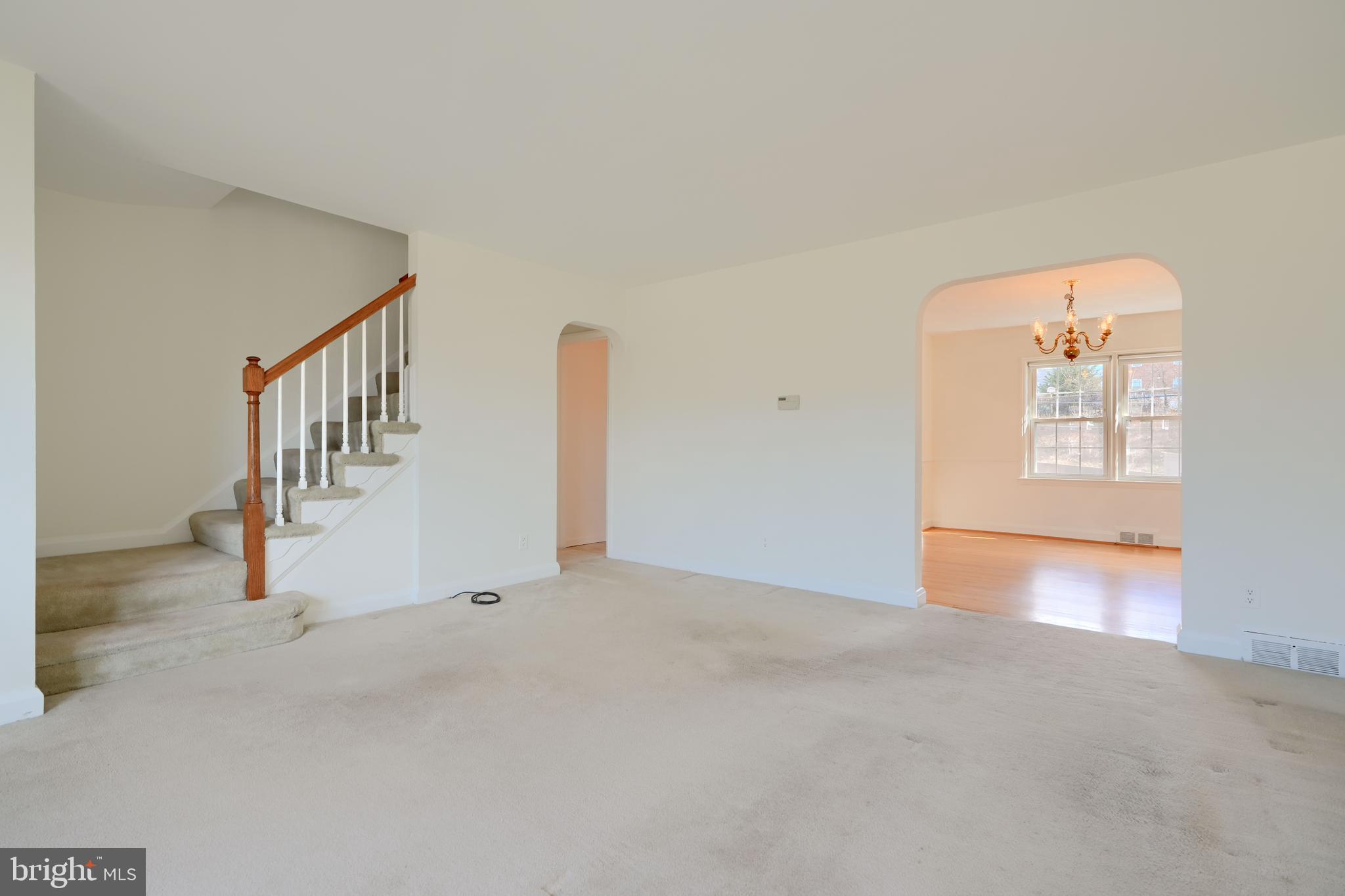 1852 Edgewood Road Towson, MD 21286 - Photo 4 of 31 a view of an empty room with a window