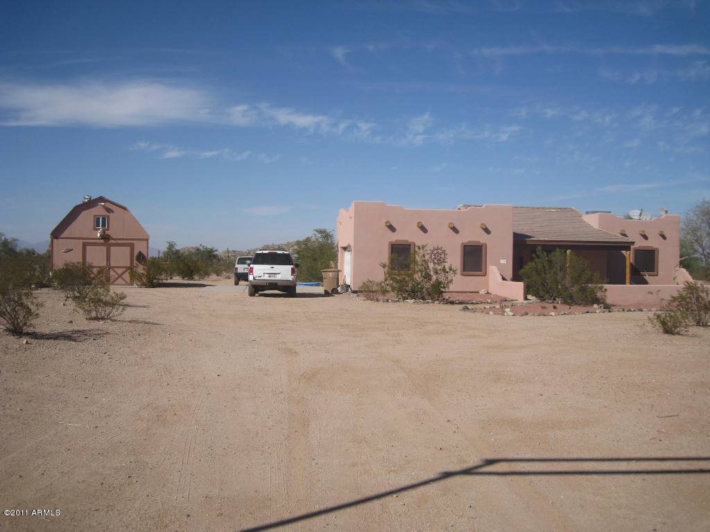 Front of home and Wrkshop