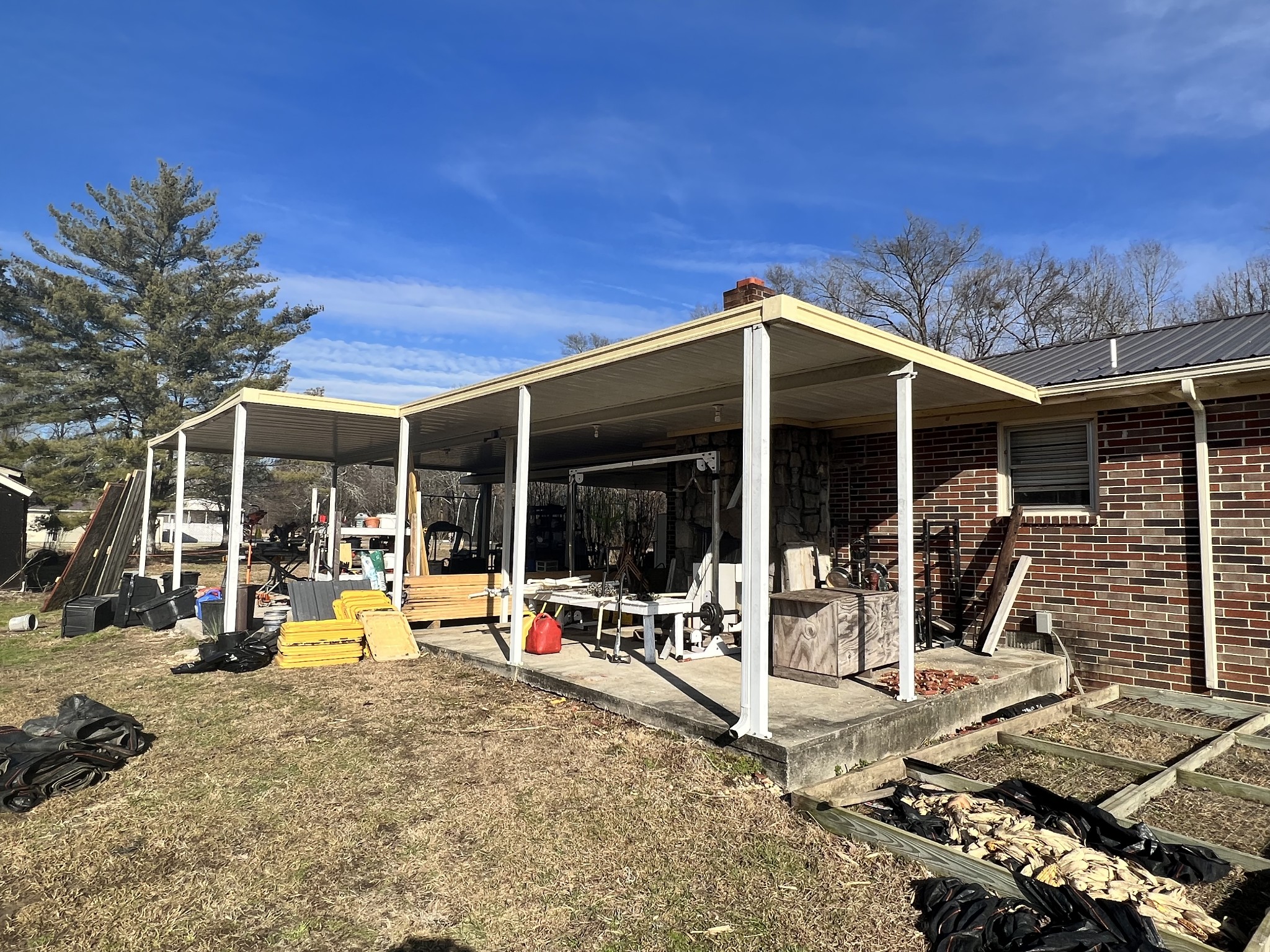 132 Pratt Road Manchester, TN 37355 - Photo 49 of 50 a view of a house with backyard porch and sitting area
