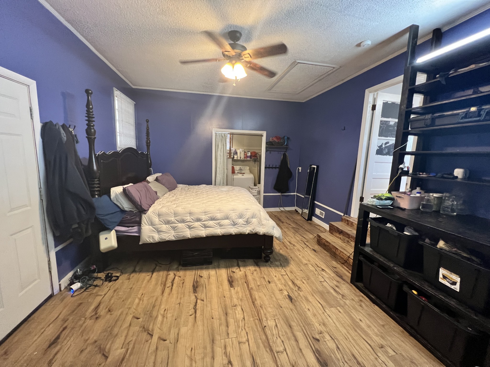 132 Pratt Road Manchester, TN 37355 - Photo 10 of 50 a bedroom with a bed and wooden floor