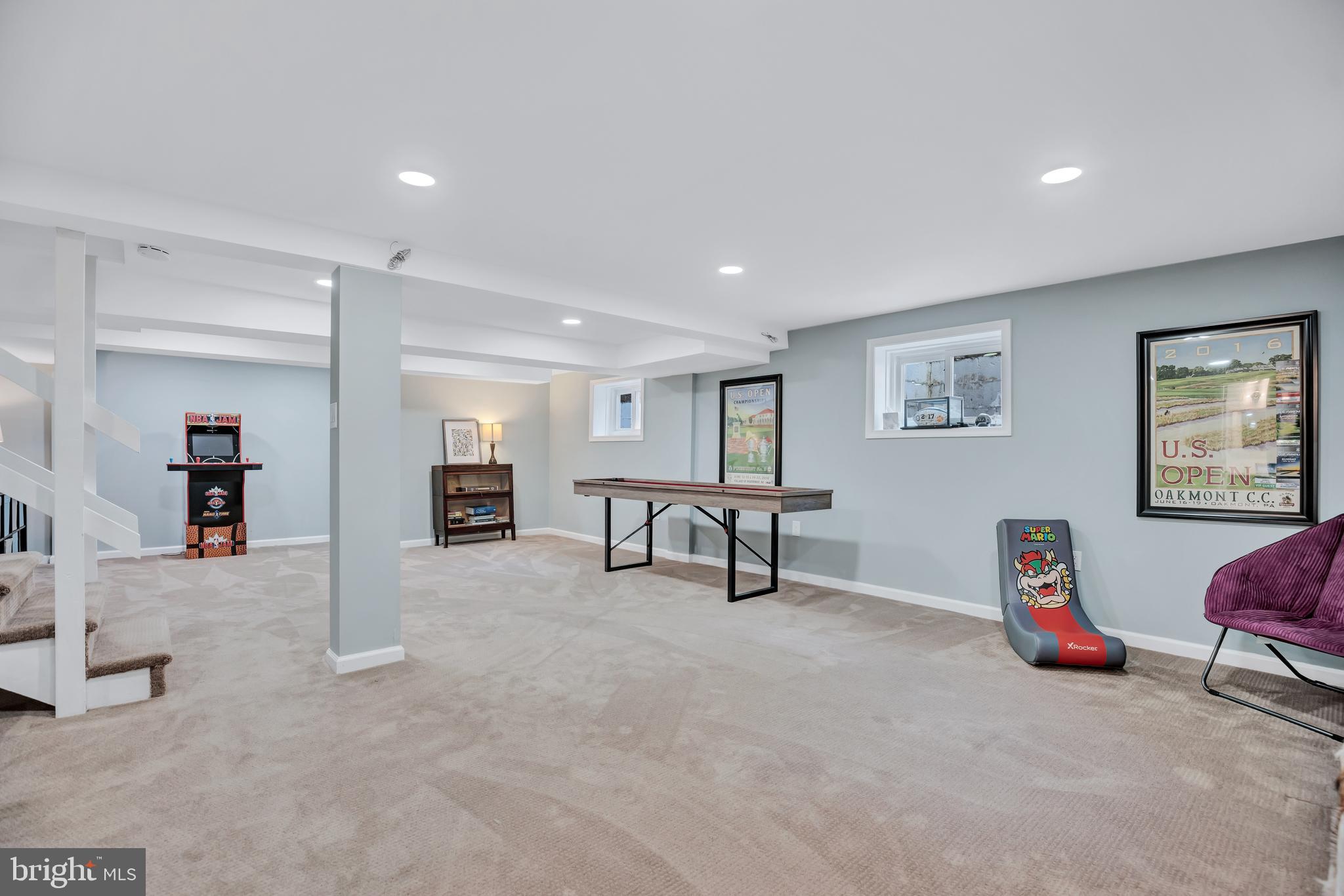 9619 Kingston Road Kensington, MD 20895 - Photo 38 of 44 Basement Rec Room